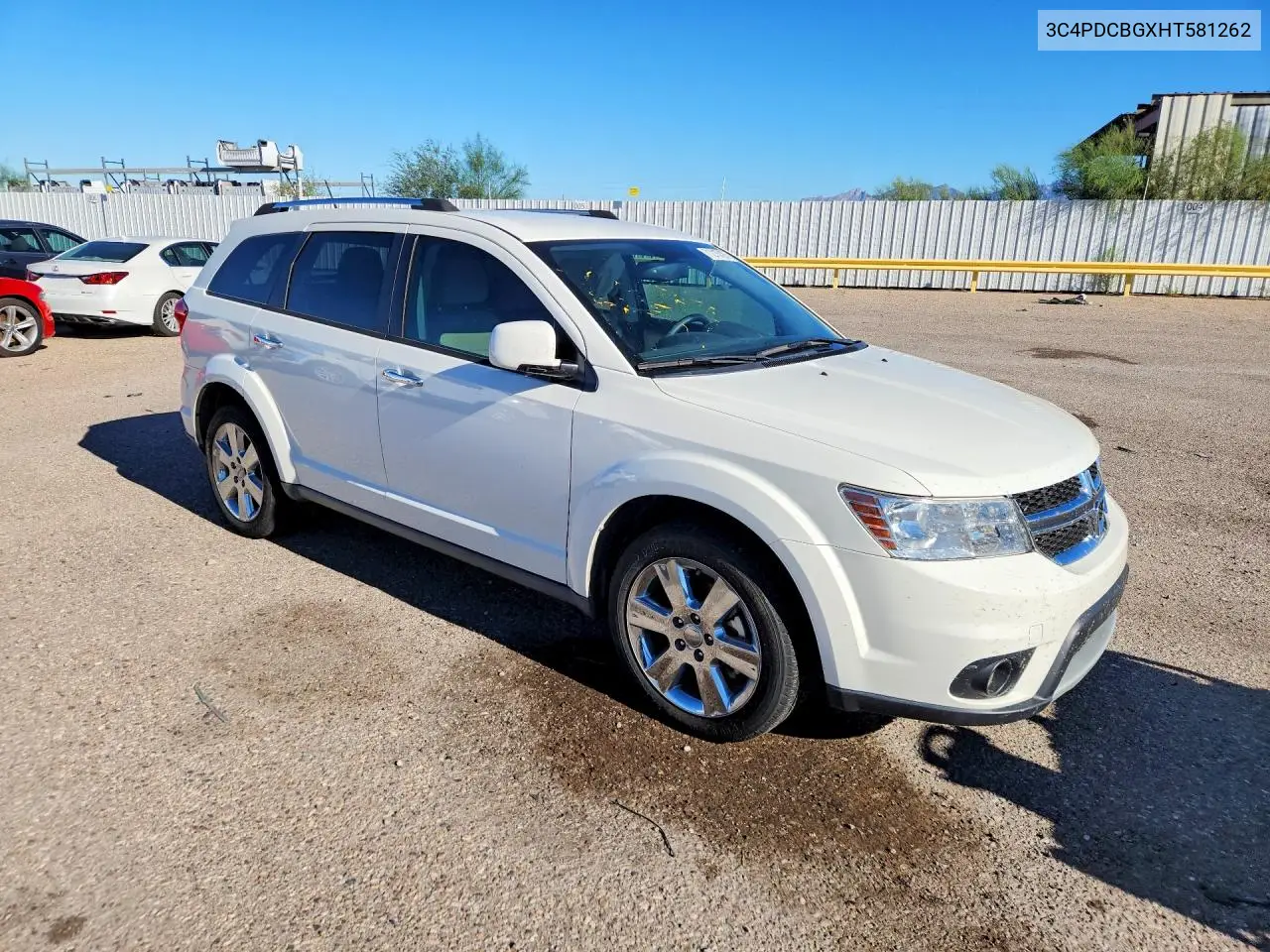 2017 DODGE JOURNEY VIN 3C4PDCBGXHT581262 — фото 4