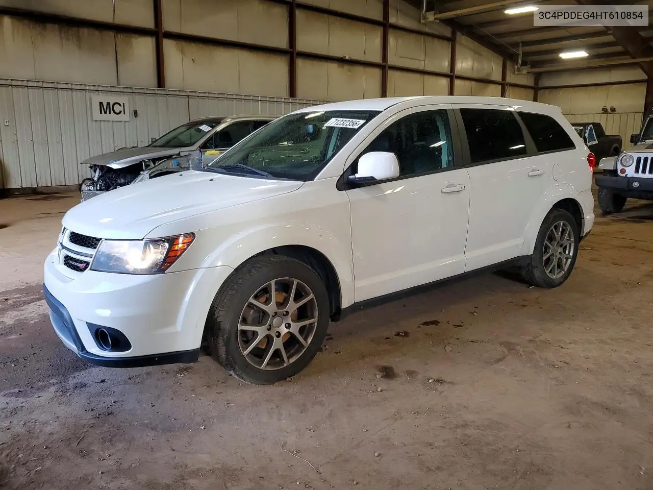 DODGE JOURNEY 2017, VIN 3C4PDDEG4HT610854