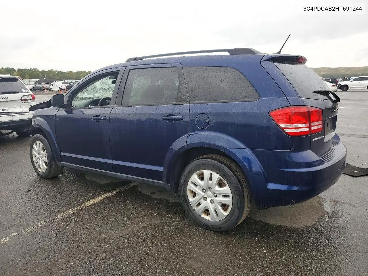 2017 DODGE JOURNEY VIN 3C4PDCAB2HT691244 — фото 2