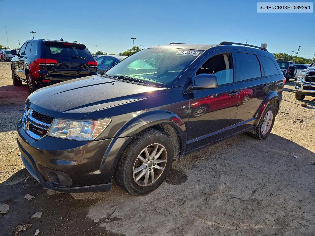 2017 DODGE JOURNEY VIN 3C4PDCBG8HT589294 — фото 2