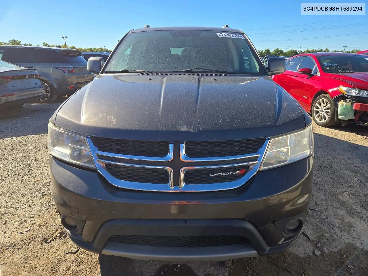 2017 DODGE JOURNEY VIN 3C4PDCBG8HT589294 — фото 5