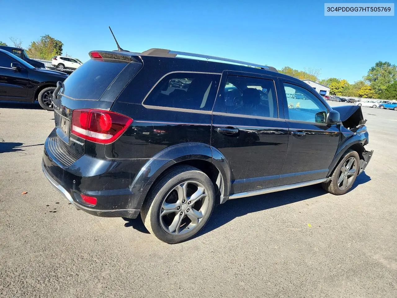 2017 DODGE JOURNEY VIN 3C4PDDGG7HT505769 — фото 3