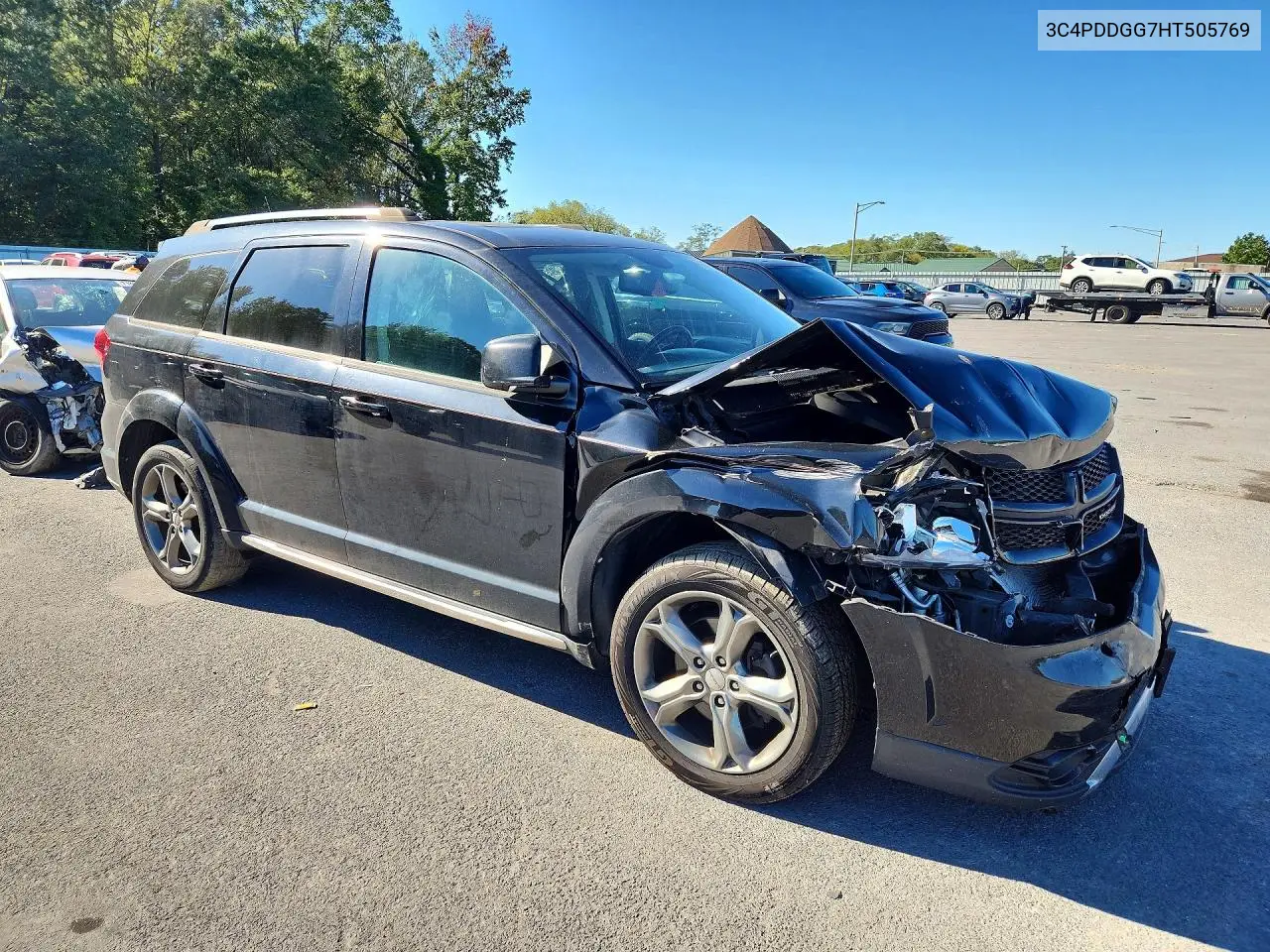 2017 DODGE JOURNEY VIN 3C4PDDGG7HT505769 — фото 4