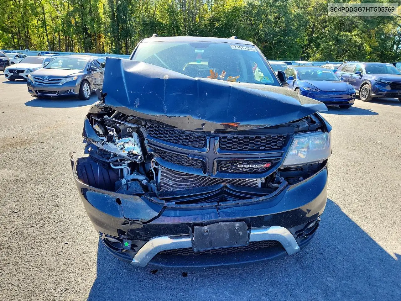 2017 DODGE JOURNEY VIN 3C4PDDGG7HT505769 — фото 5