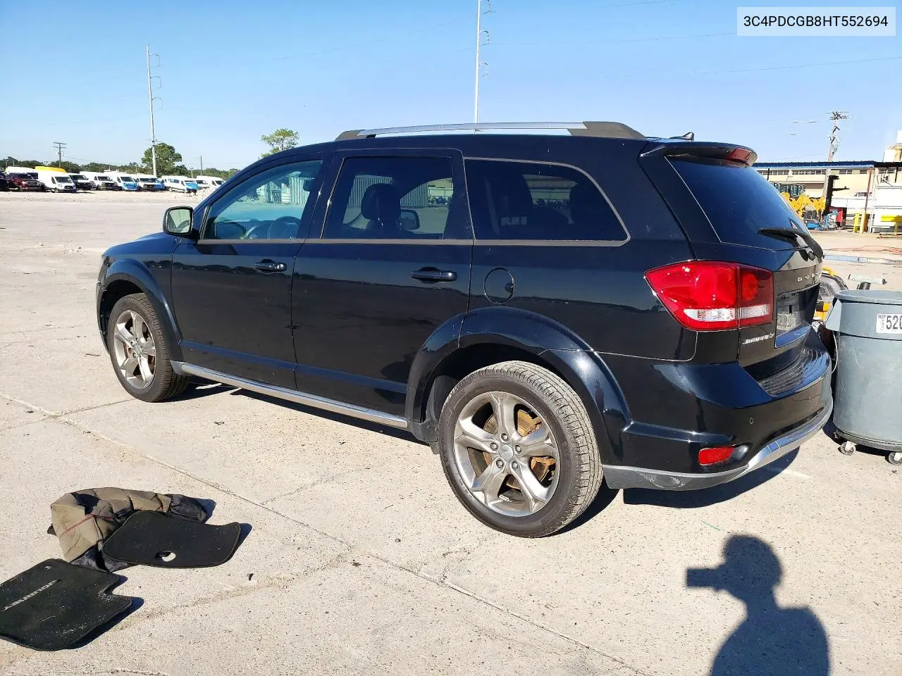 2017 DODGE JOURNEY VIN 3C4PDCGB8HT552694 — фото 2