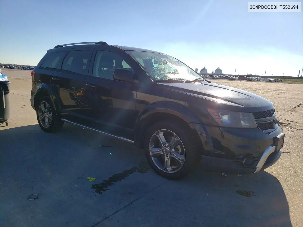 2017 DODGE JOURNEY VIN 3C4PDCGB8HT552694 — фото 4