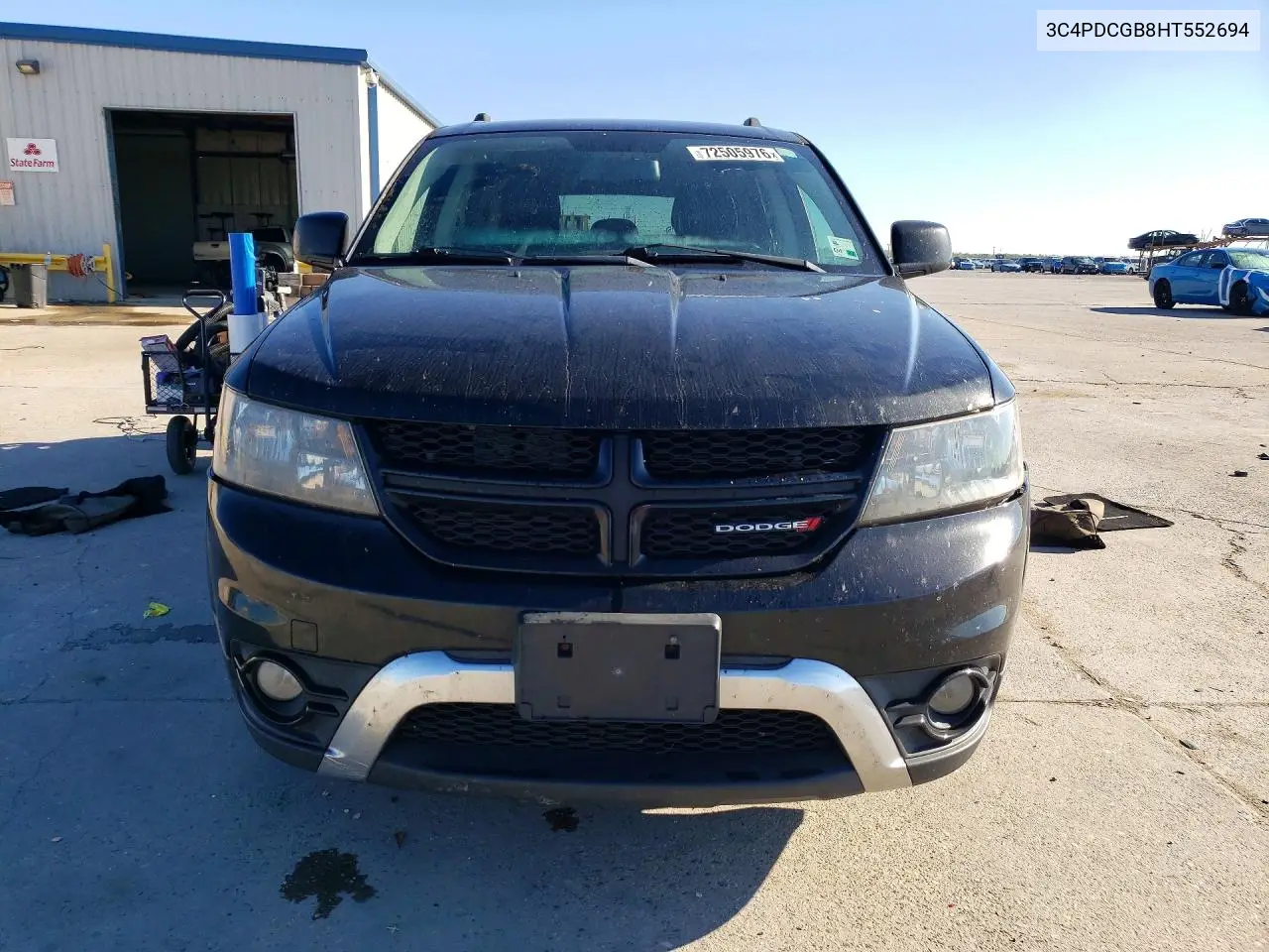 2017 DODGE JOURNEY VIN 3C4PDCGB8HT552694 — фото 5