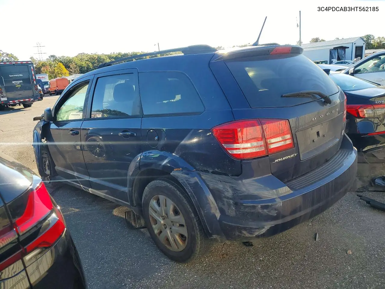 2017 DODGE JOURNEY VIN 3C4PDCAB3HT562185 — фото 2