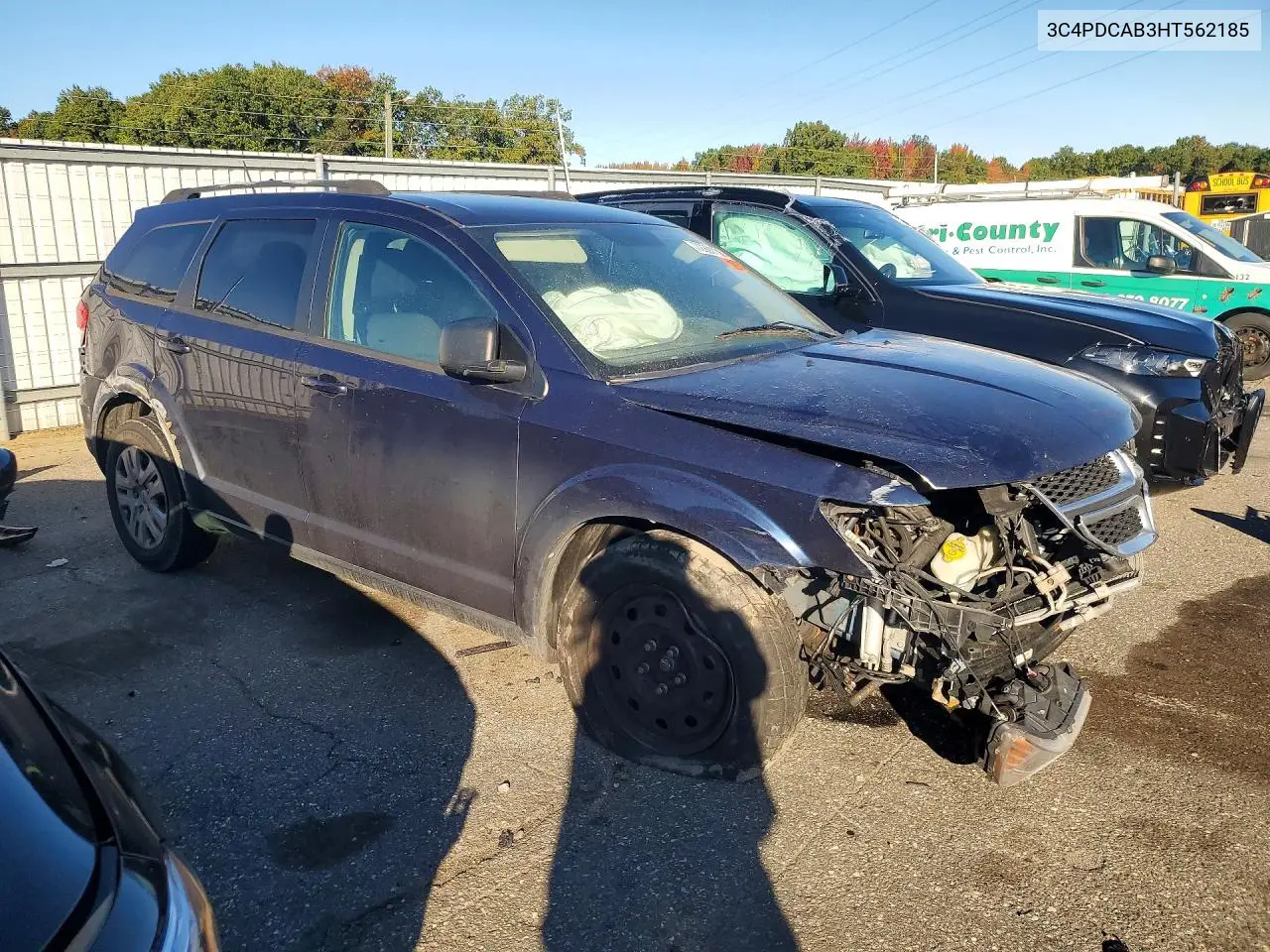 2017 DODGE JOURNEY VIN 3C4PDCAB3HT562185 — фото 4