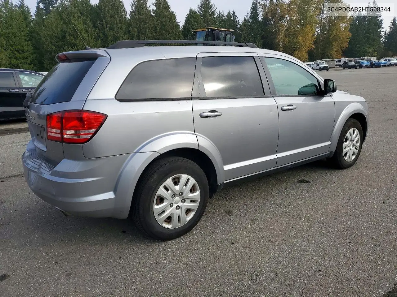 2017 DODGE JOURNEY VIN 3C4PDCAB2HT508344 — фото 3