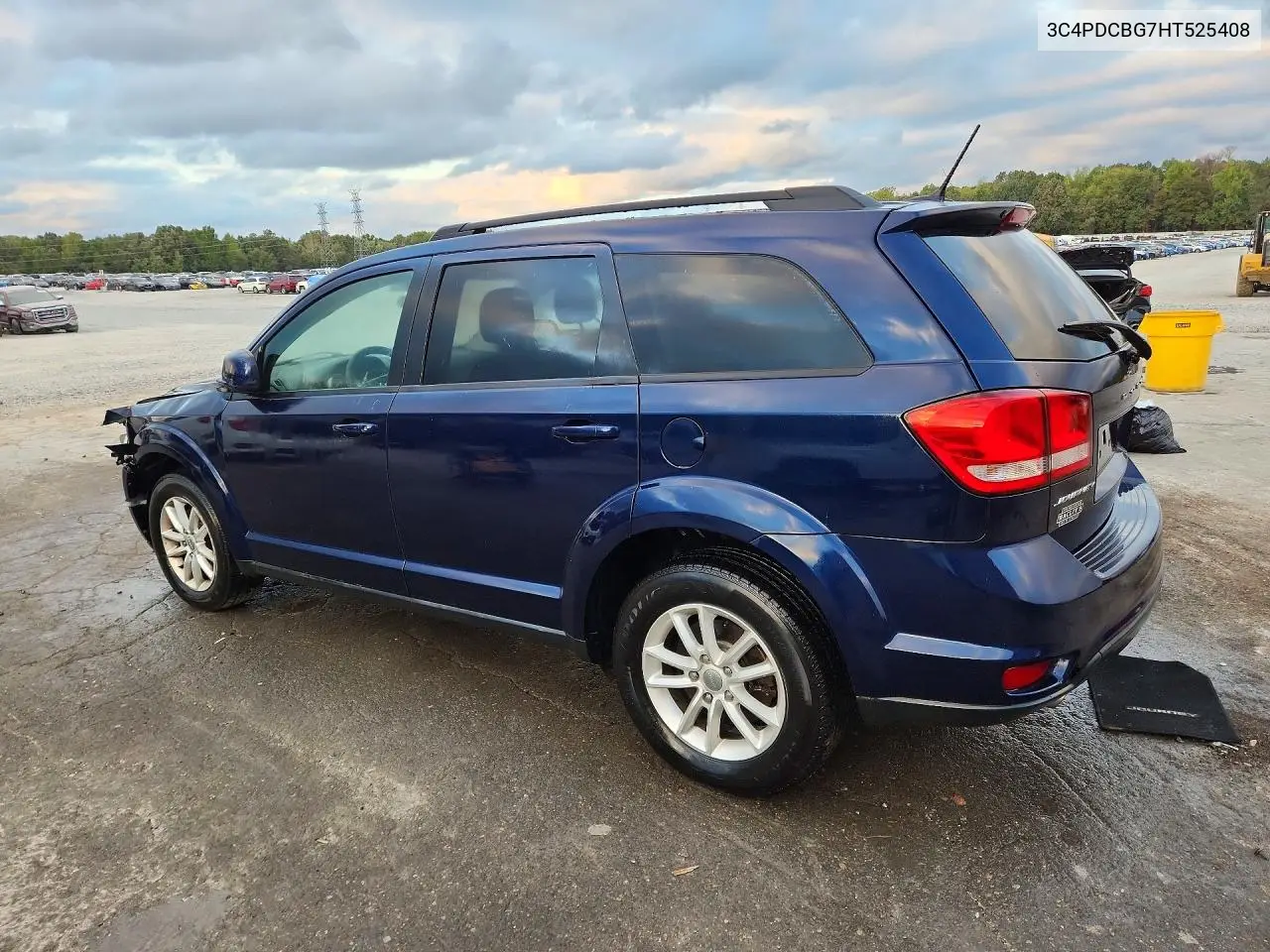 2017 DODGE JOURNEY VIN 3C4PDCBG7HT525408 — фото 2