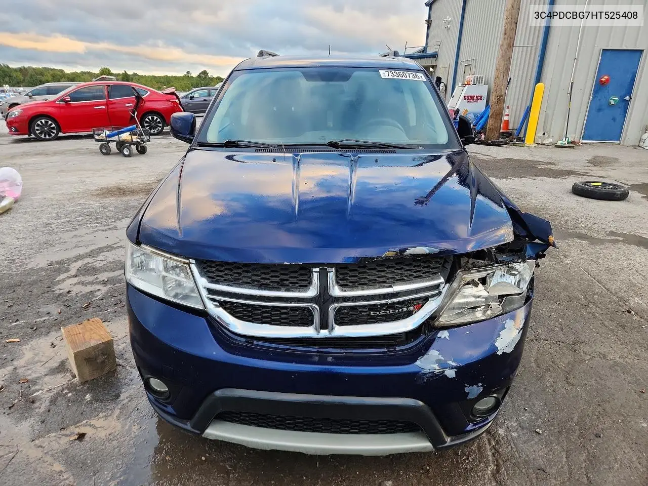 2017 DODGE JOURNEY VIN 3C4PDCBG7HT525408 — фото 5