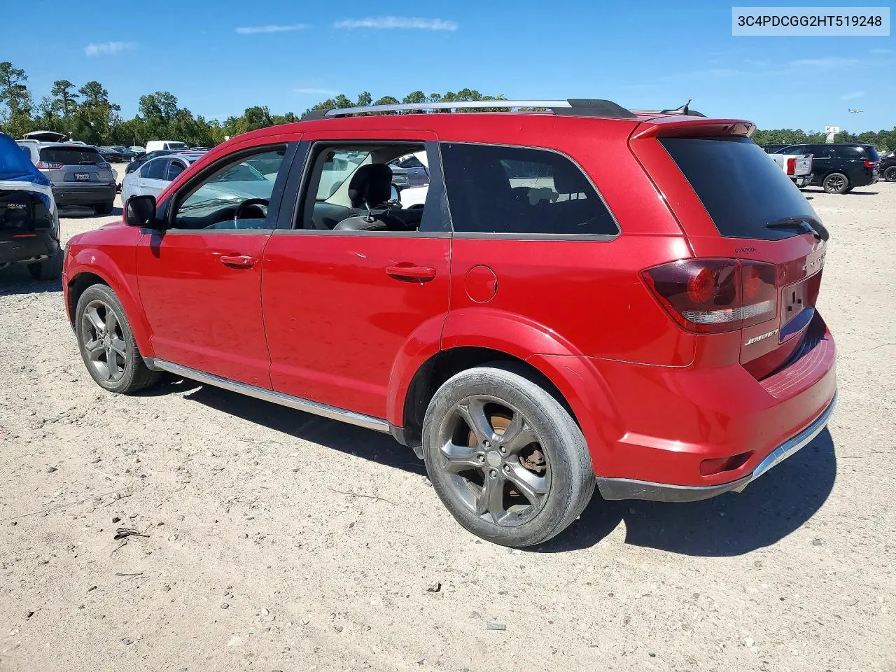 2017 DODGE JOURNEY VIN 3C4PDCGG2HT519248 — фото 2