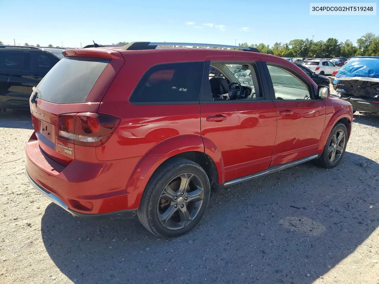 2017 DODGE JOURNEY VIN 3C4PDCGG2HT519248 — фото 3