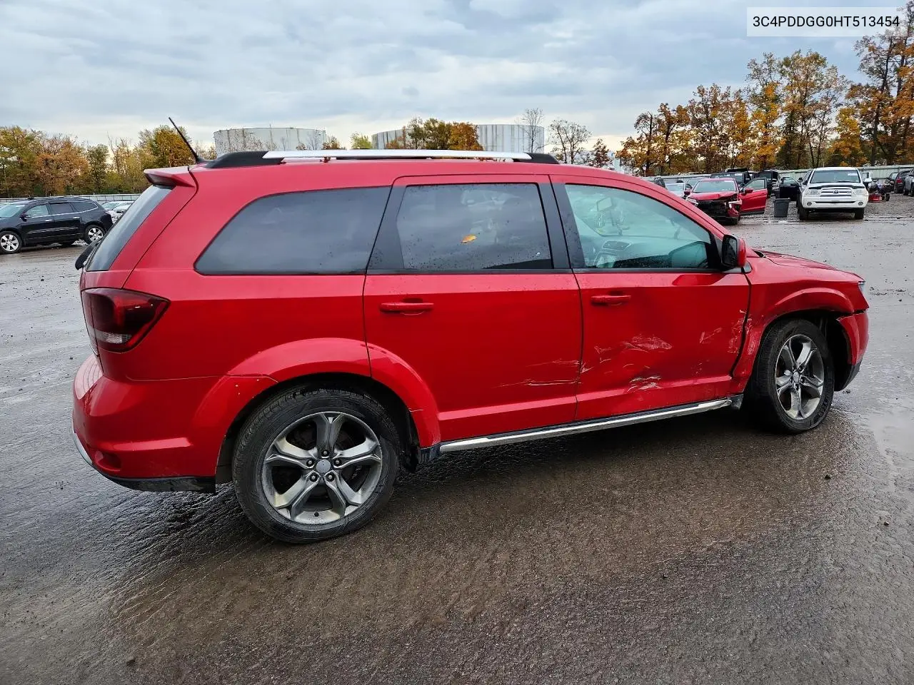 2017 DODGE JOURNEY VIN 3C4PDDGG0HT513454 — фото 3