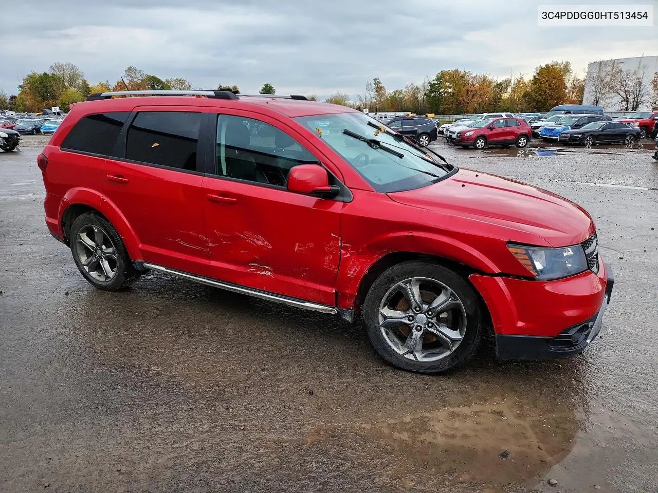 2017 DODGE JOURNEY VIN 3C4PDDGG0HT513454 — фото 4