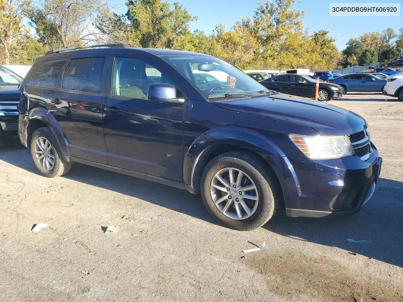 2017 DODGE JOURNEY VIN 3C4PDDBG9HT606920 — фото 4