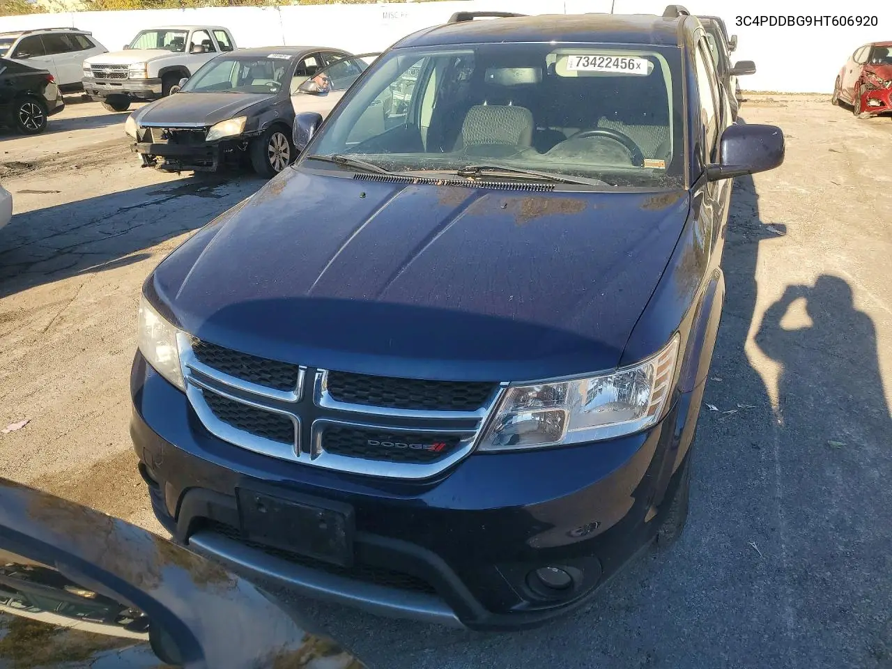 2017 DODGE JOURNEY VIN 3C4PDDBG9HT606920 — фото 5