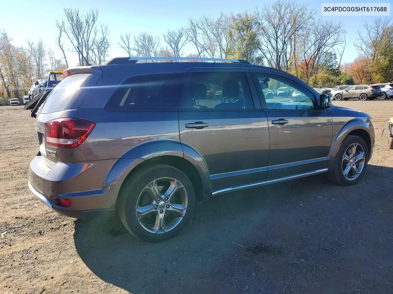 2017 DODGE JOURNEY VIN 3C4PDCGG5HT617688 — фото 3