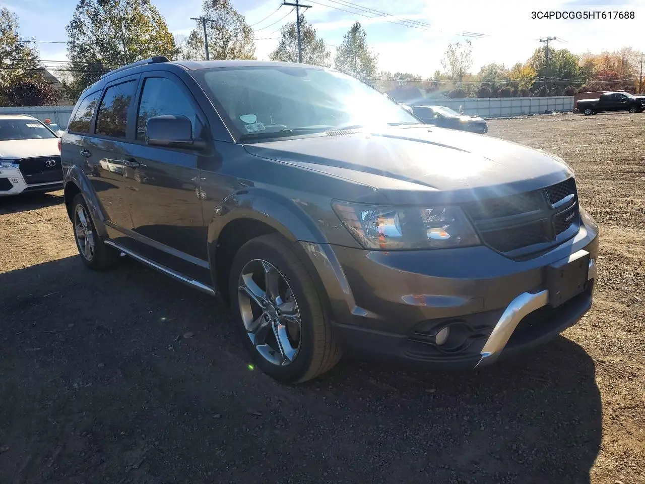 2017 DODGE JOURNEY VIN 3C4PDCGG5HT617688 — фото 4