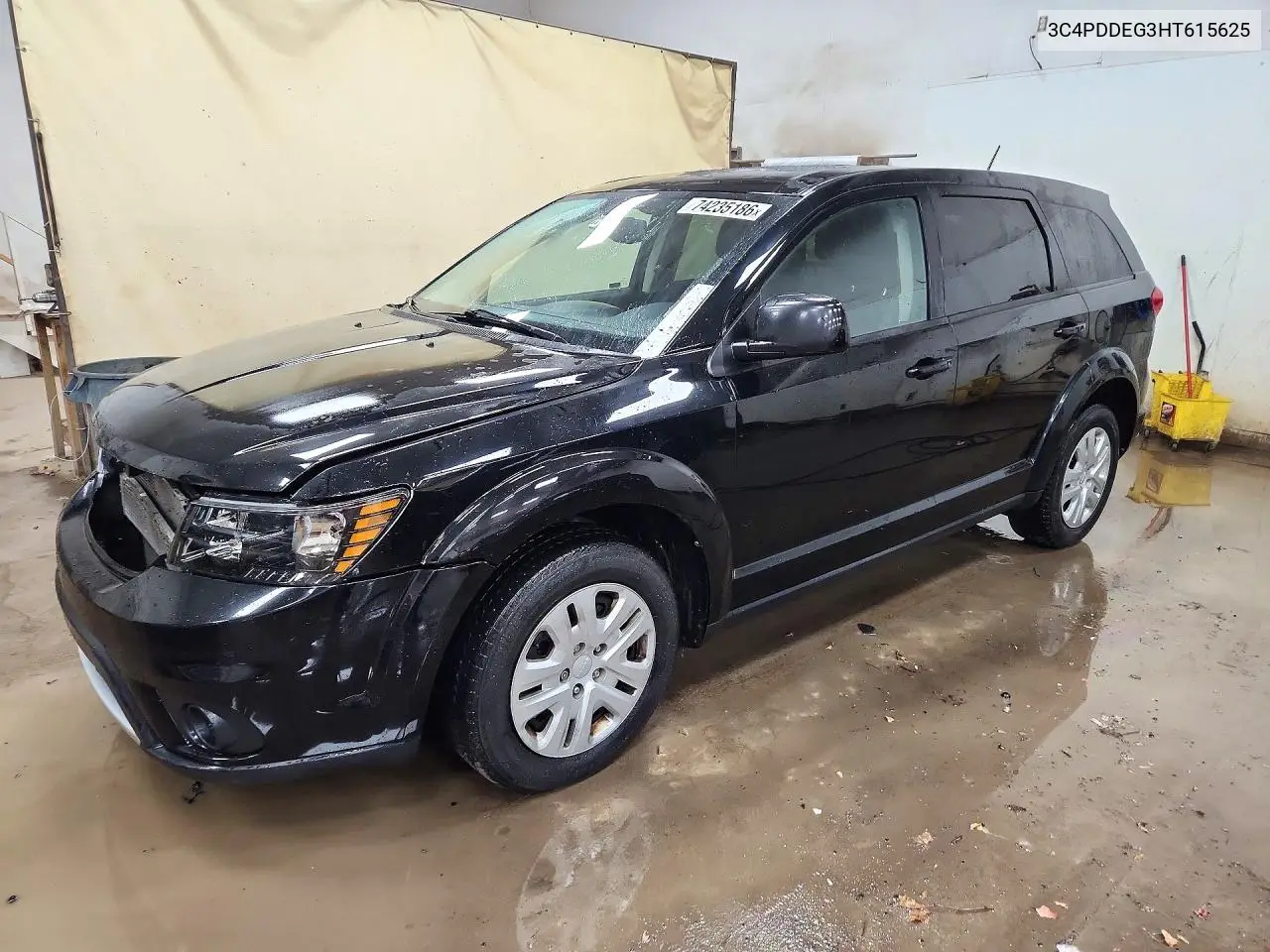 DODGE JOURNEY 2017, VIN 3C4PDDEG3HT615625