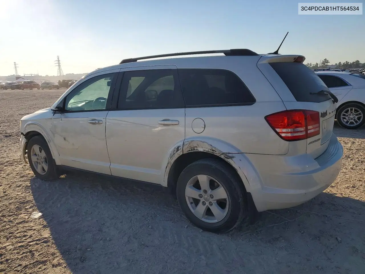 2017 DODGE JOURNEY VIN 3C4PDCAB1HT564534 — фото 2