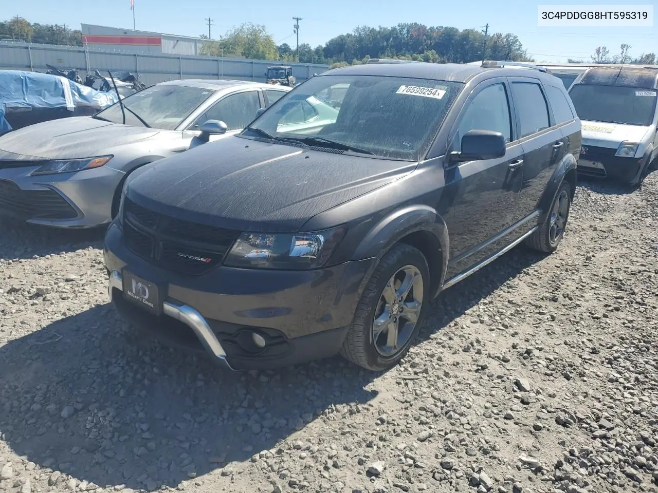 DODGE JOURNEY 2017, VIN 3C4PDDGG8HT595319