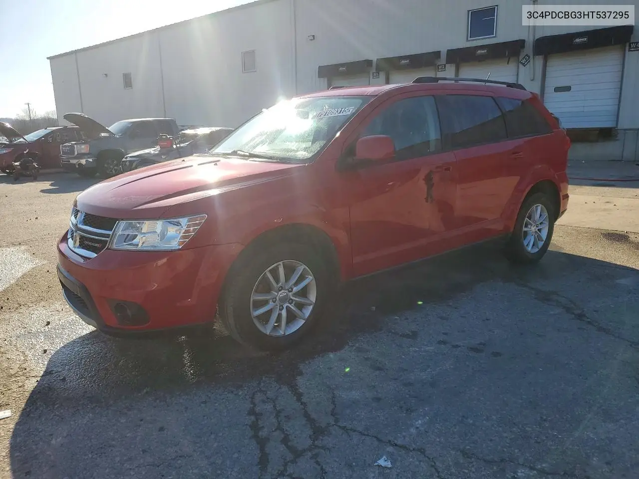 DODGE JOURNEY 2017, VIN 3C4PDCBG3HT537295