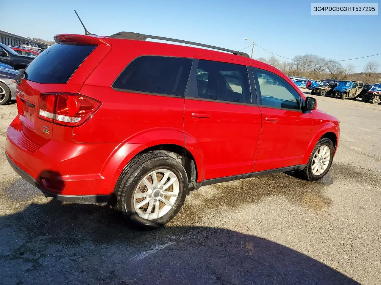 2017 DODGE JOURNEY VIN 3C4PDCBG3HT537295 — фото 3