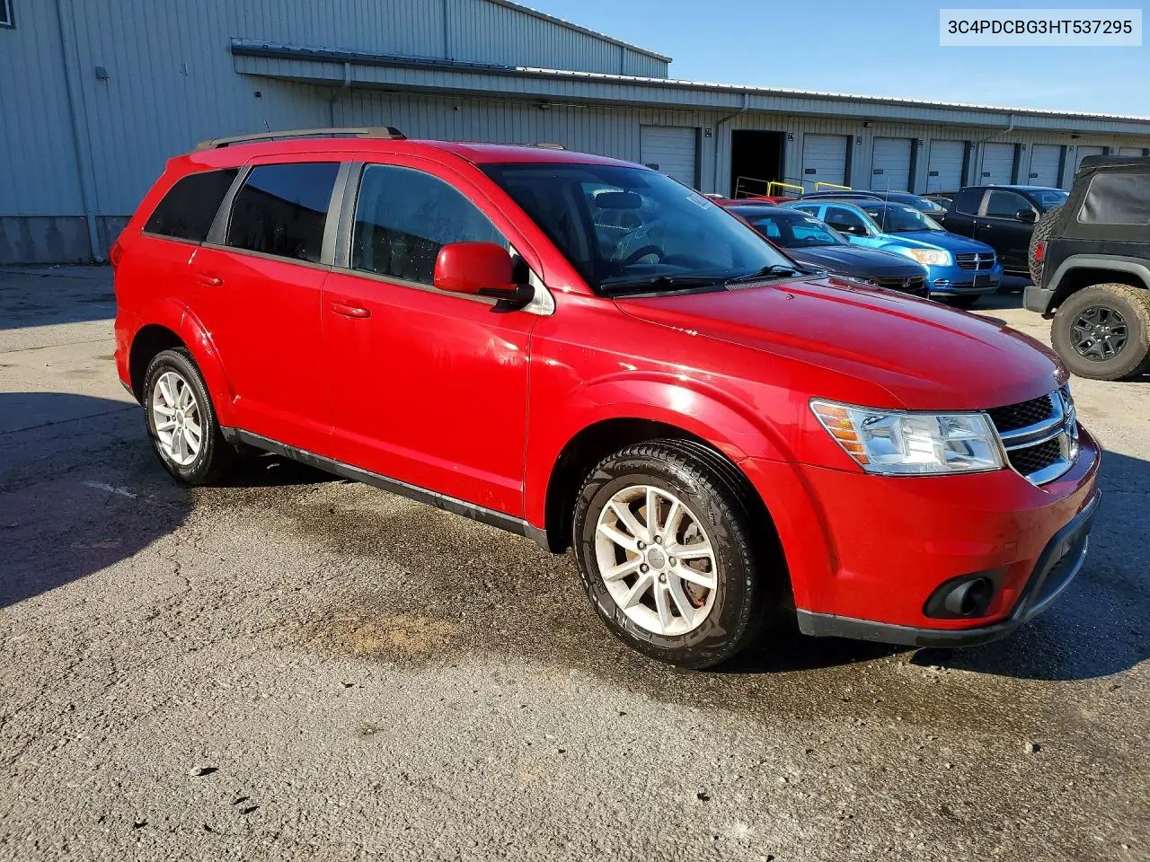 2017 DODGE JOURNEY VIN 3C4PDCBG3HT537295 — фото 4