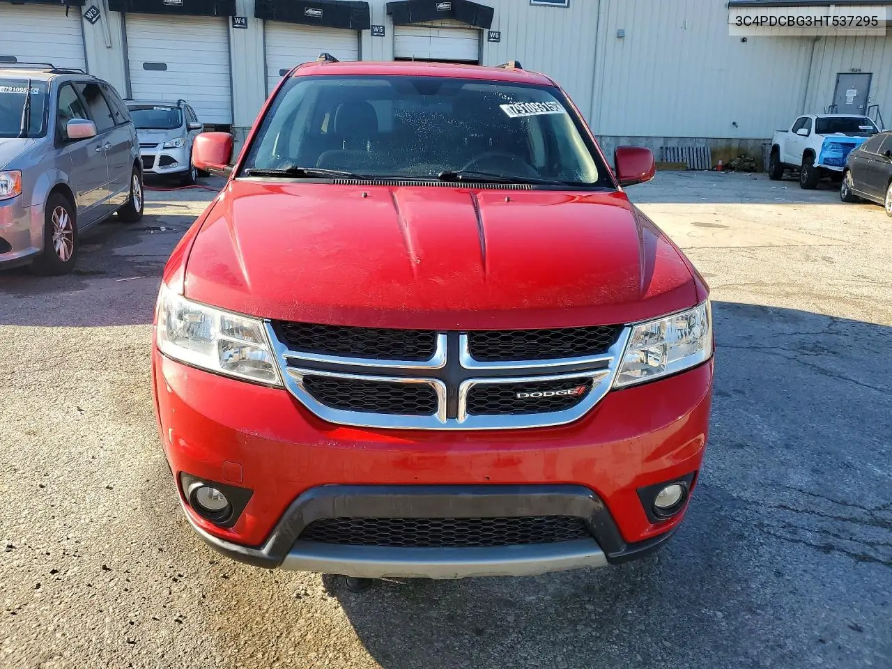 2017 DODGE JOURNEY VIN 3C4PDCBG3HT537295 — фото 5