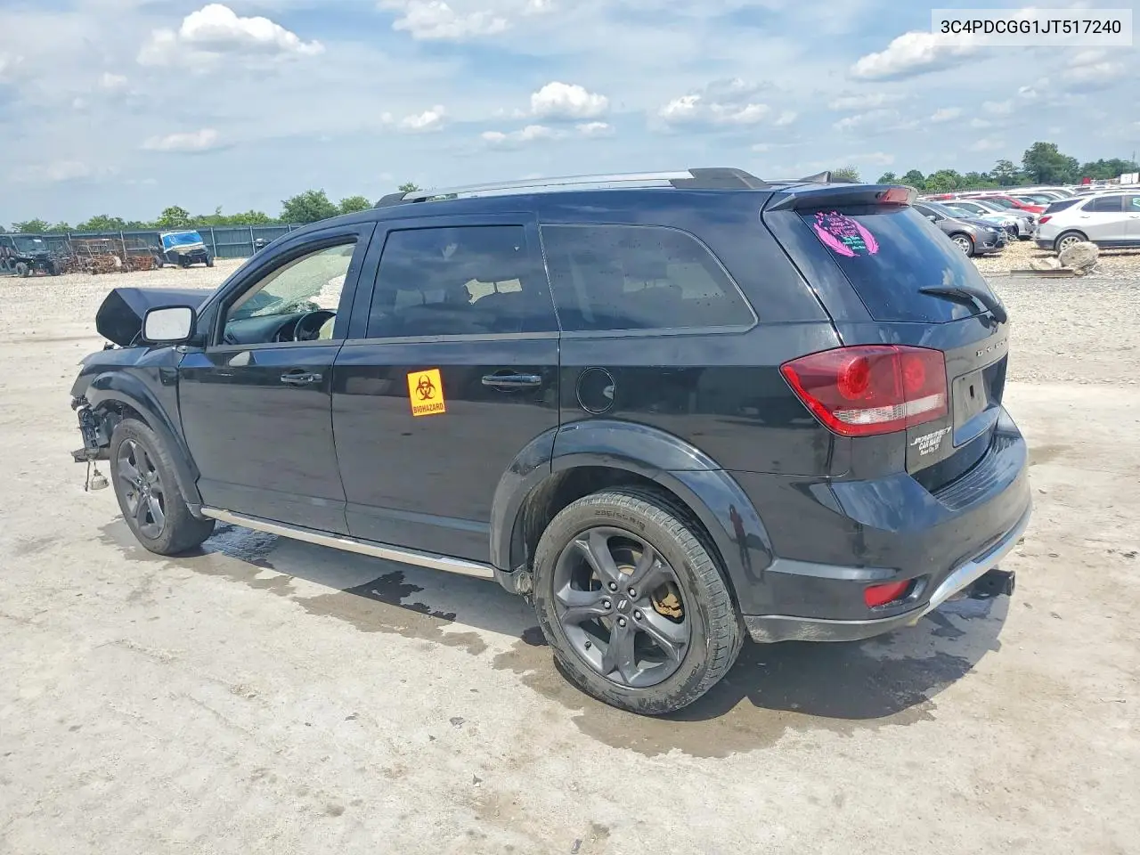 2018 DODGE JOURNEY VIN 3C4PDCGG1JT517240 — фото 2