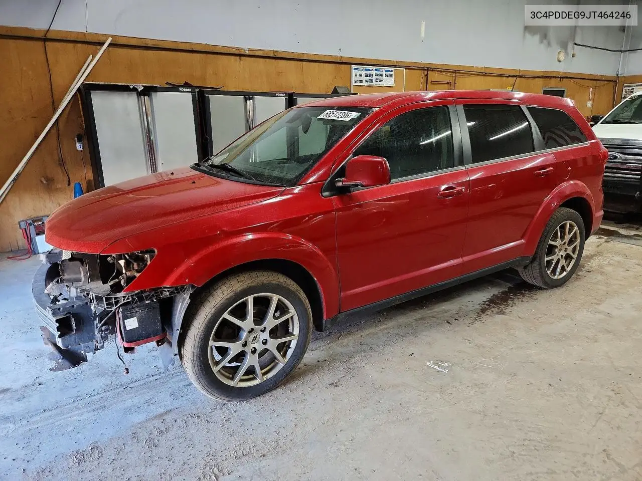 DODGE JOURNEY 2018, VIN 3C4PDDEG9JT464246