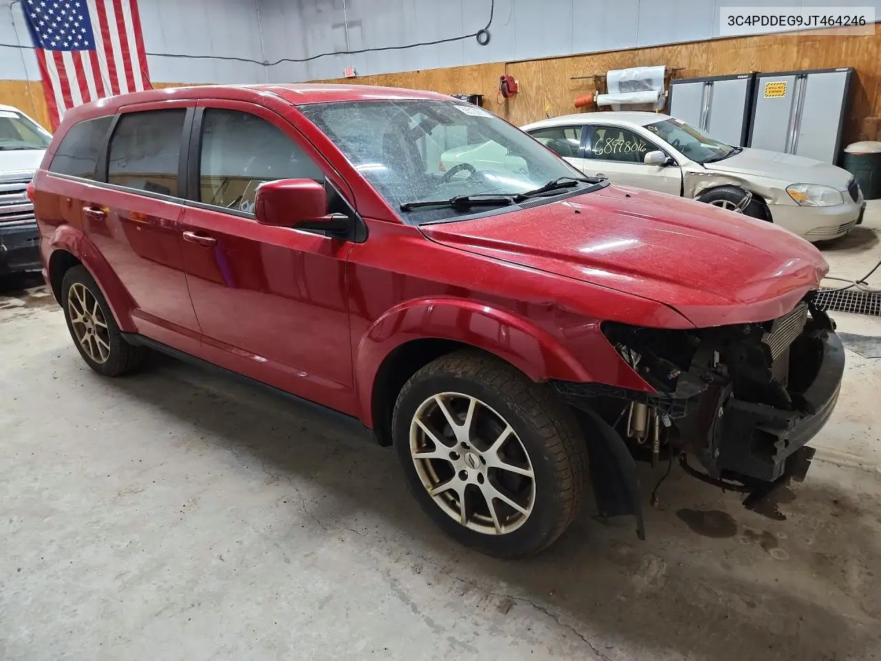 2018 DODGE JOURNEY VIN 3C4PDDEG9JT464246 — фото 4