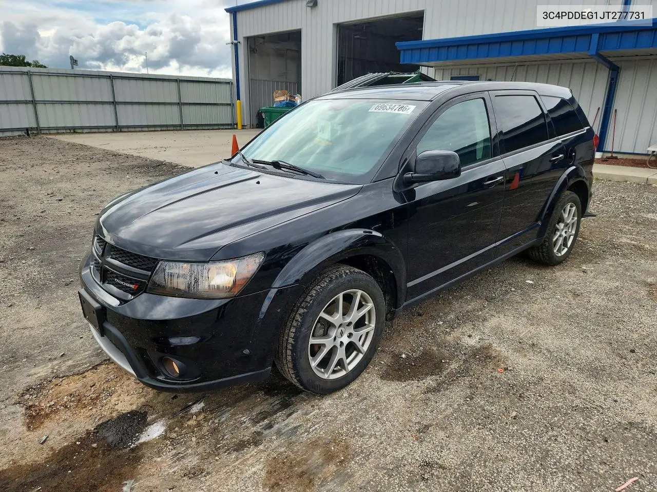 DODGE JOURNEY 2018, VIN 3C4PDDEG1JT277731