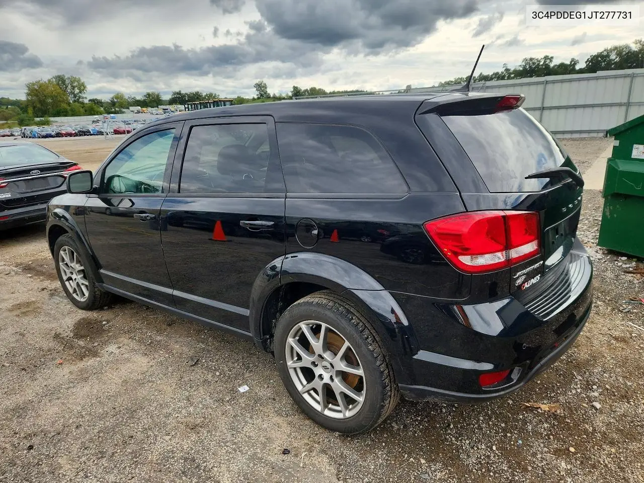 2018 DODGE JOURNEY VIN 3C4PDDEG1JT277731 — фото 2