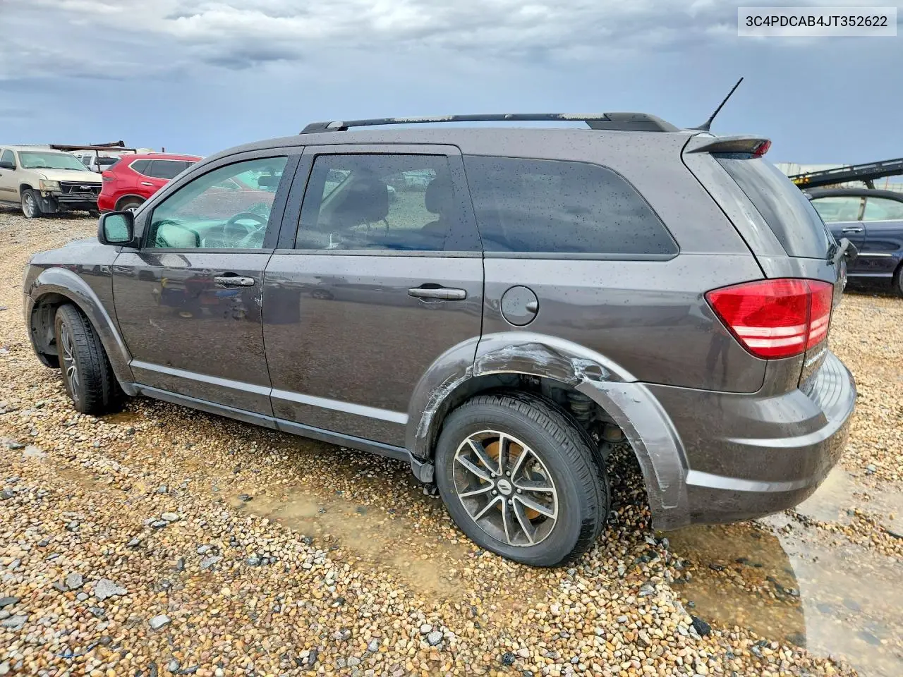 2018 DODGE JOURNEY VIN 3C4PDCAB4JT352622 — фото 2