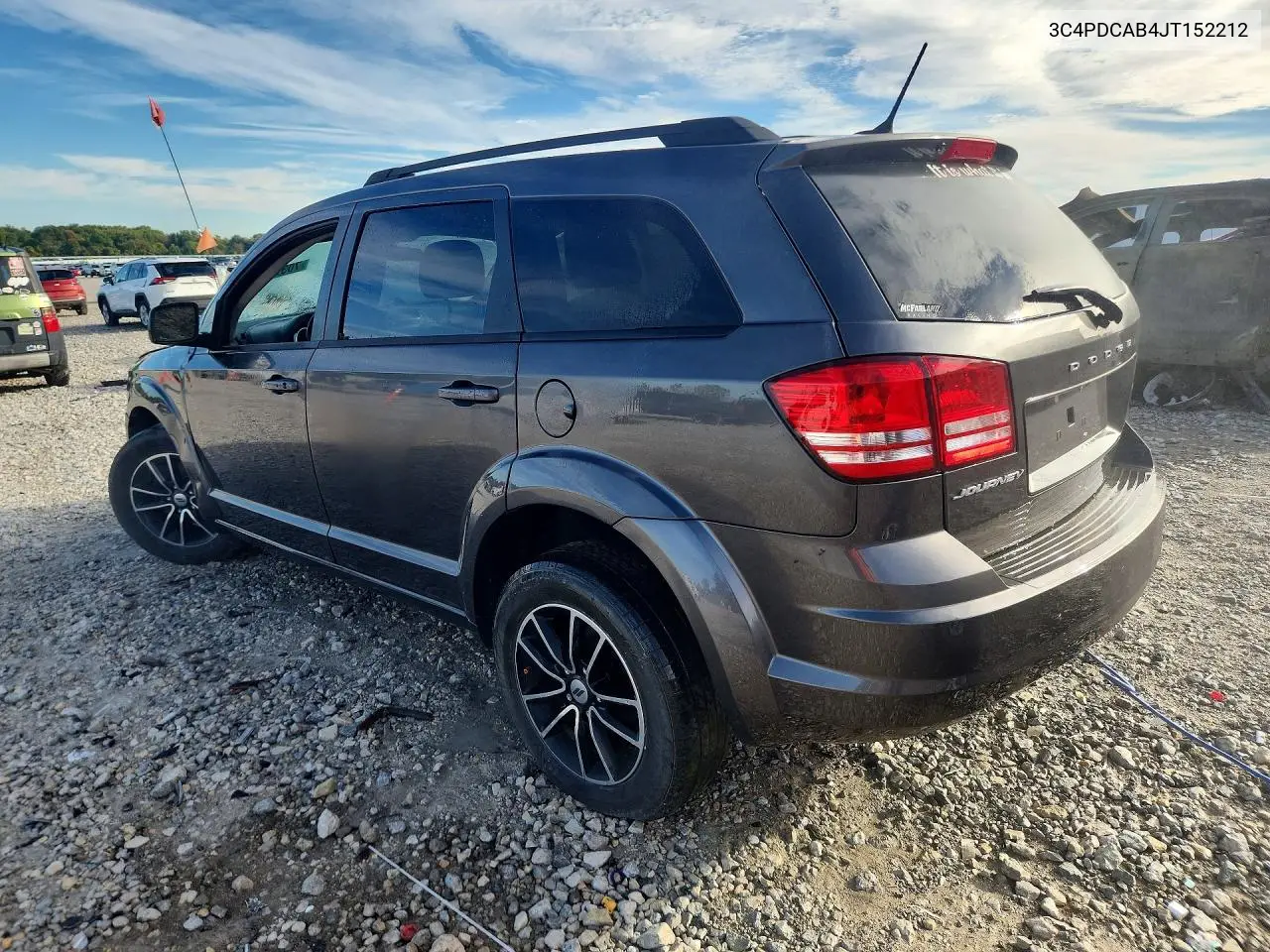 2018 DODGE JOURNEY VIN 3C4PDCAB4JT152212 — фото 2