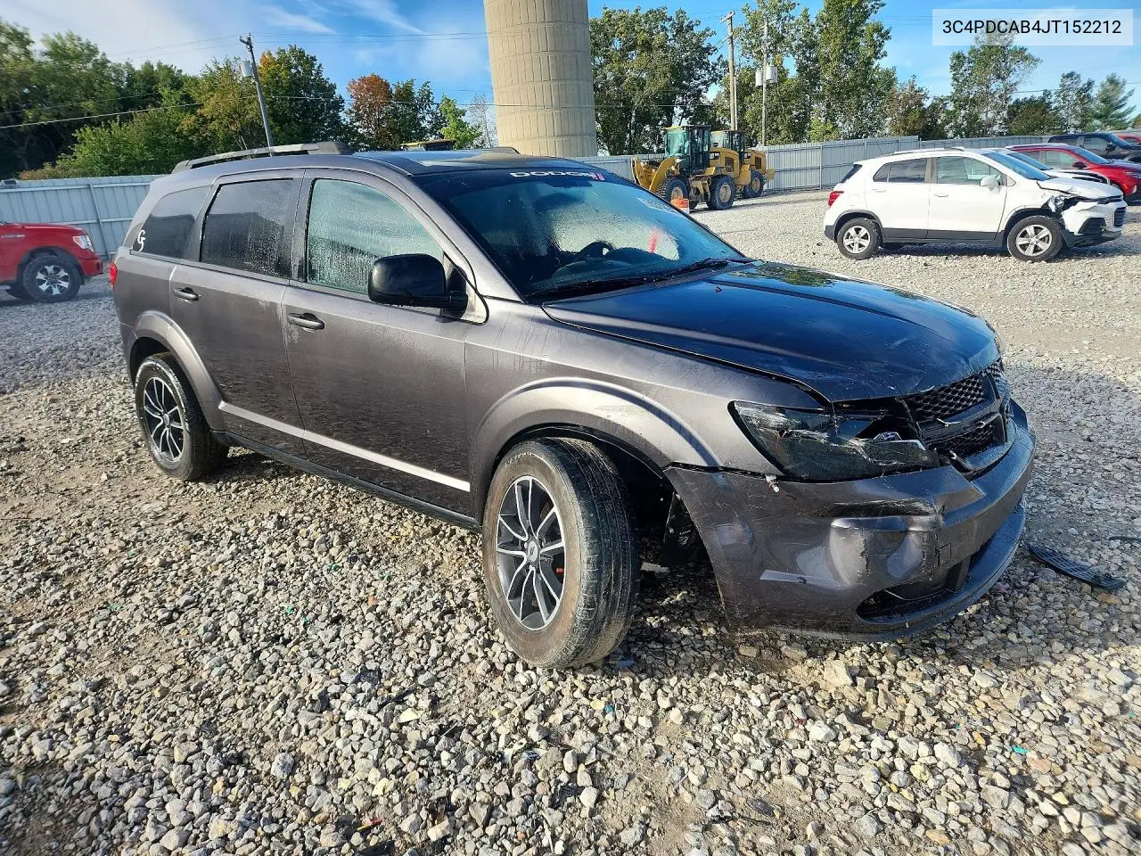 2018 DODGE JOURNEY VIN 3C4PDCAB4JT152212 — фото 4