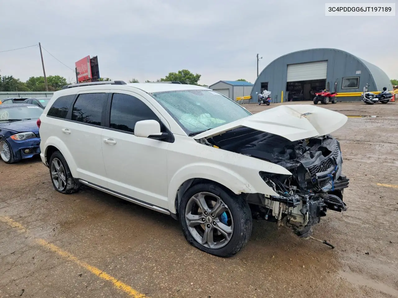 2018 DODGE JOURNEY VIN 3C4PDDGG6JT197189 — фото 4