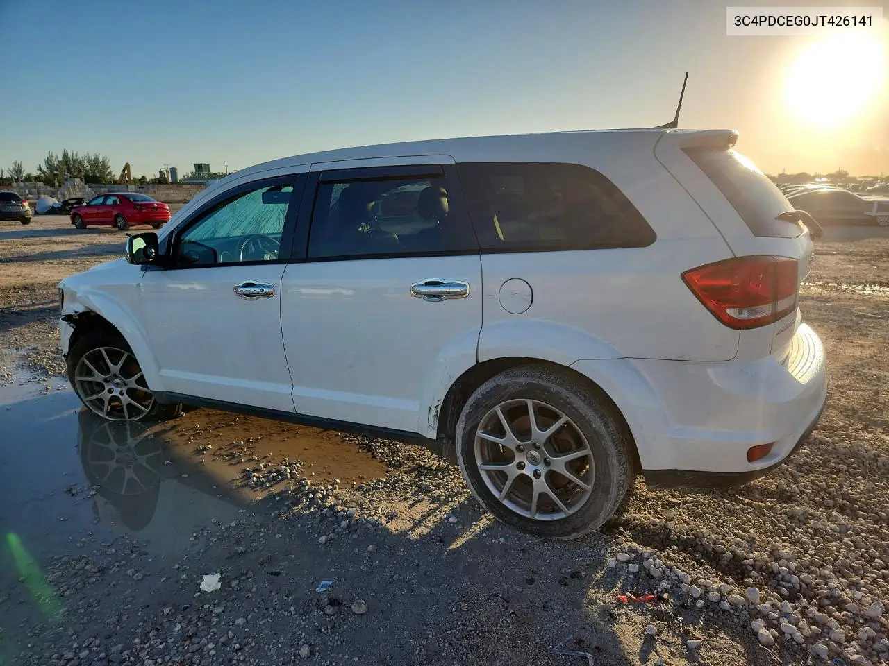 2018 DODGE JOURNEY VIN 3C4PDCEG0JT426141 — фото 2