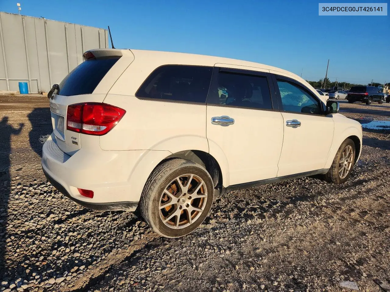 2018 DODGE JOURNEY VIN 3C4PDCEG0JT426141 — фото 3