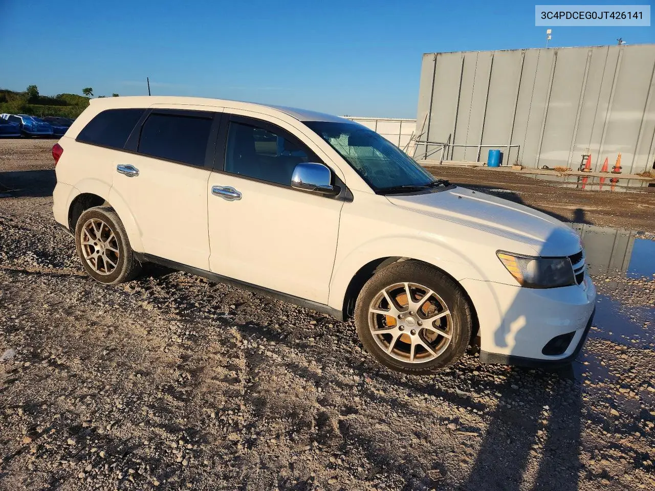 2018 DODGE JOURNEY VIN 3C4PDCEG0JT426141 — фото 4