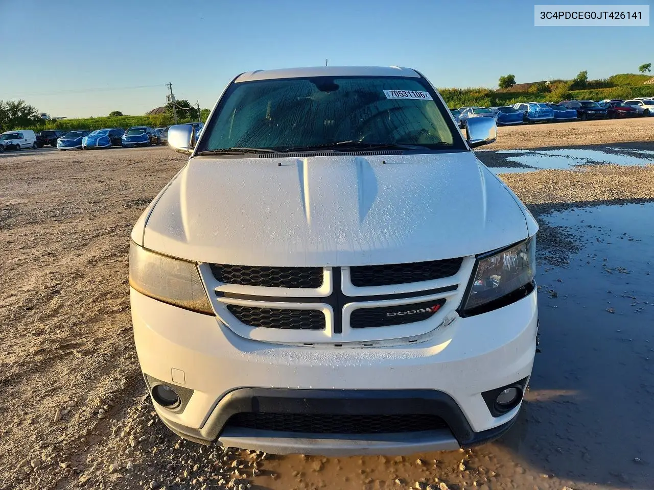 2018 DODGE JOURNEY VIN 3C4PDCEG0JT426141 — фото 5