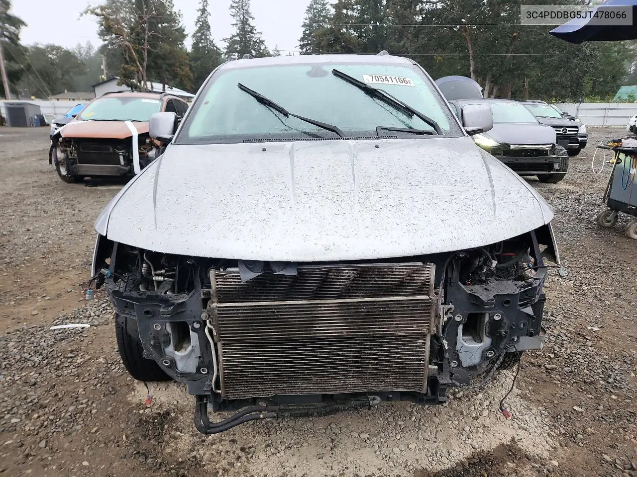 2018 DODGE JOURNEY VIN 3C4PDDBG5JT478066 — фото 5