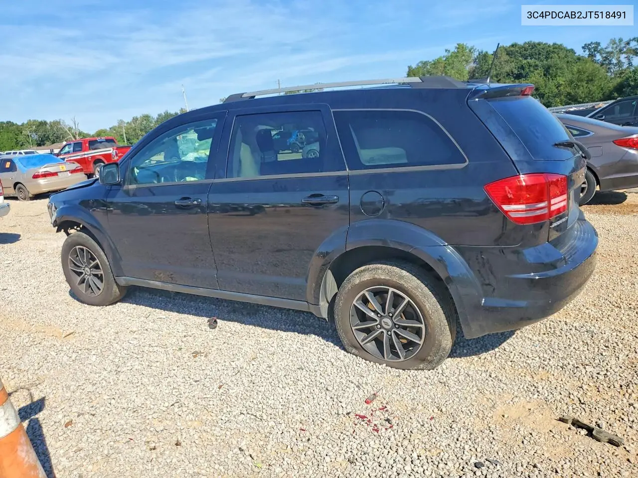 2018 DODGE JOURNEY VIN 3C4PDCAB2JT518491 — фото 2