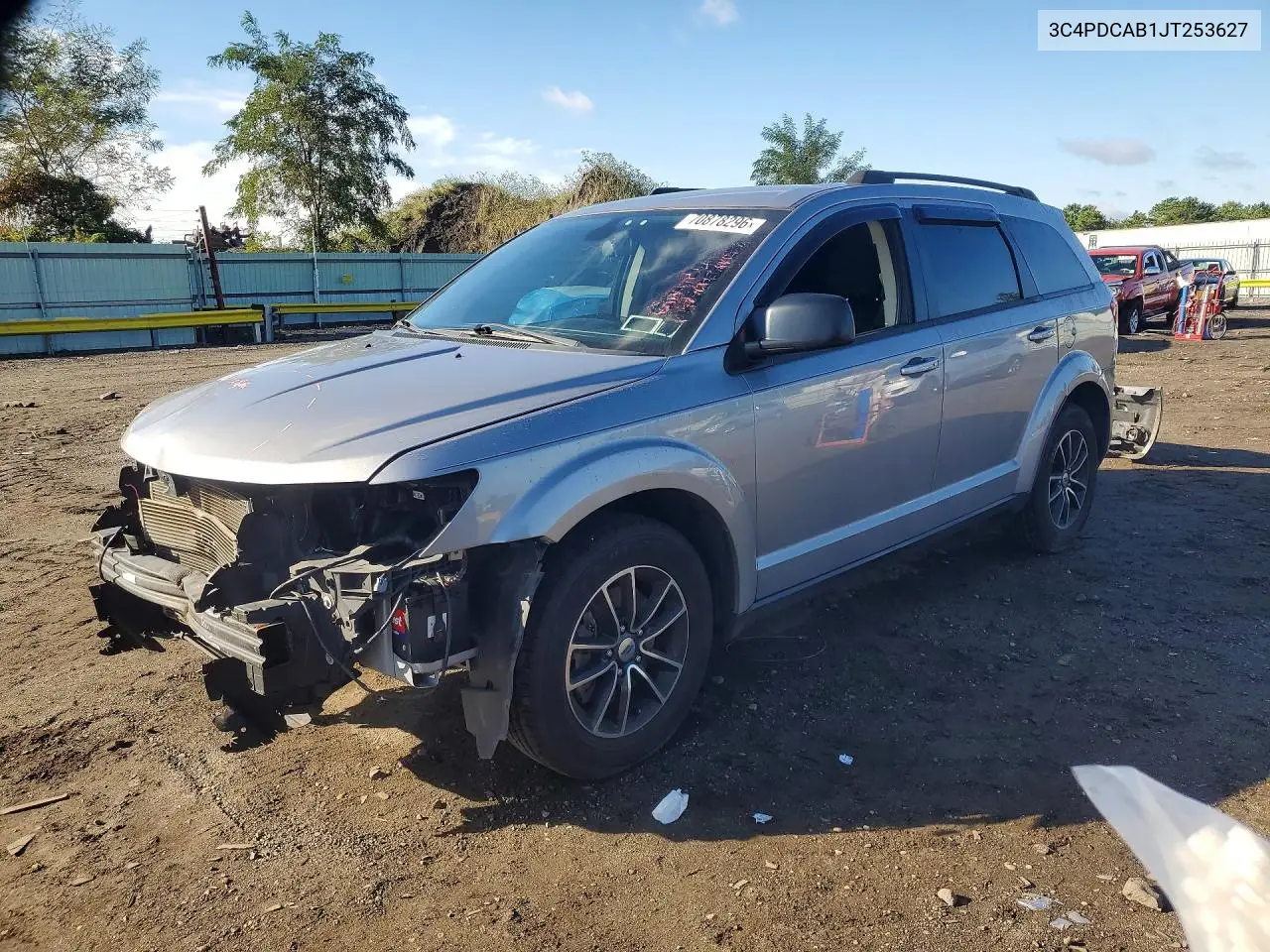 DODGE JOURNEY 2018, VIN 3C4PDCAB1JT253627