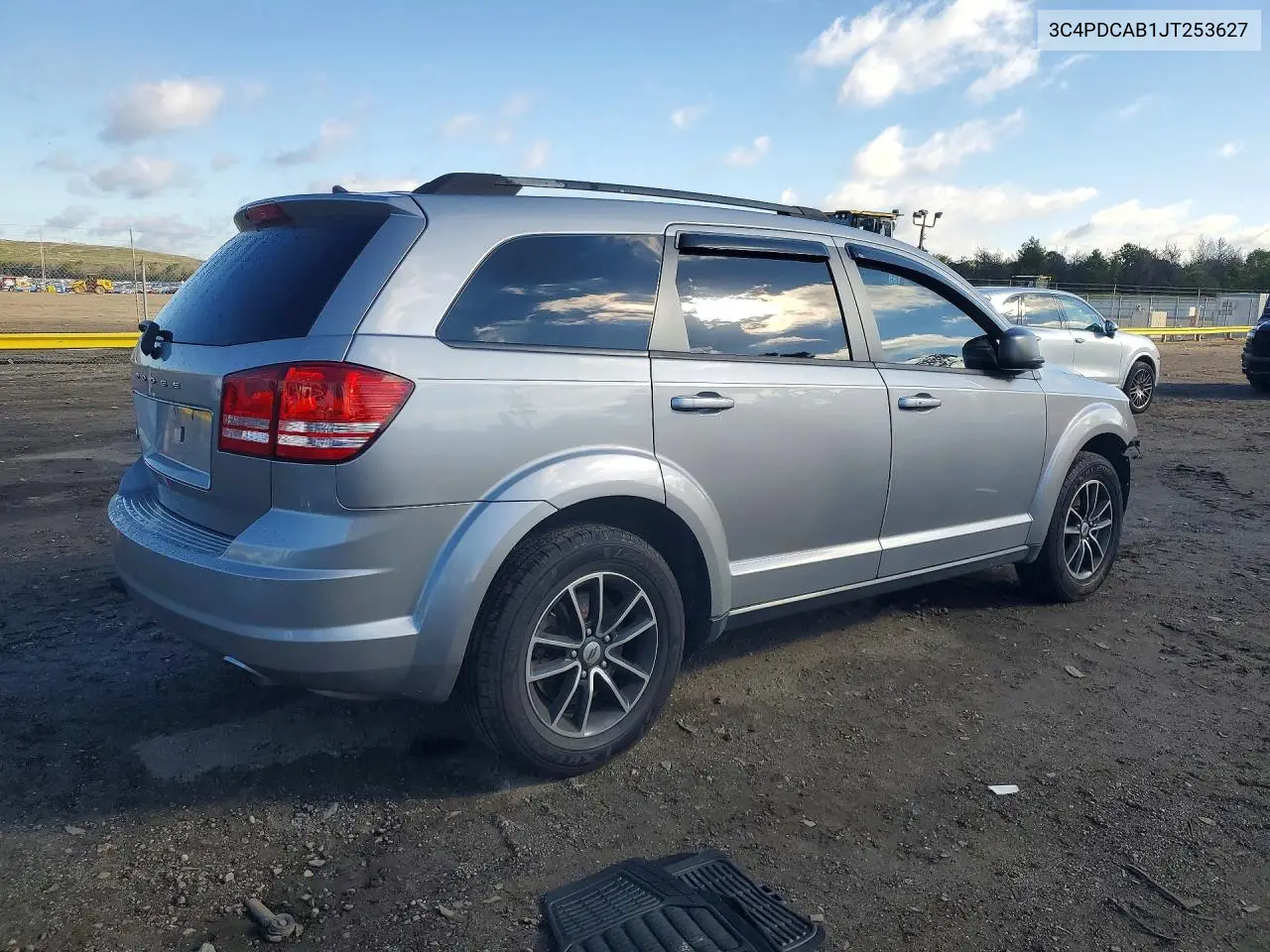 2018 DODGE JOURNEY VIN 3C4PDCAB1JT253627 — фото 3