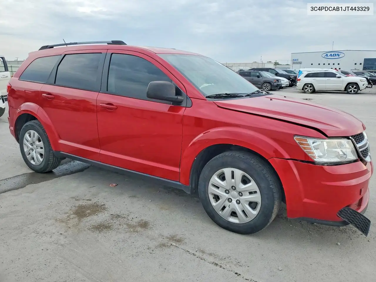 2018 DODGE JOURNEY VIN 3C4PDCAB1JT443329 — фото 4