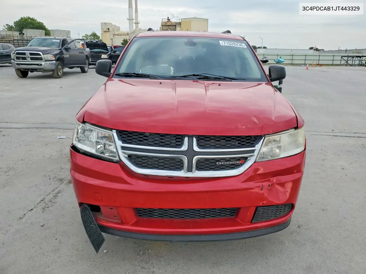 2018 DODGE JOURNEY VIN 3C4PDCAB1JT443329 — фото 5